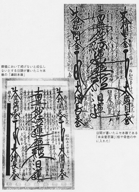 ニセ曼荼羅である導師本尊