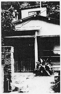 牧口会長が逮捕された岸宅（当時の家屋は昭和28年に焼失）